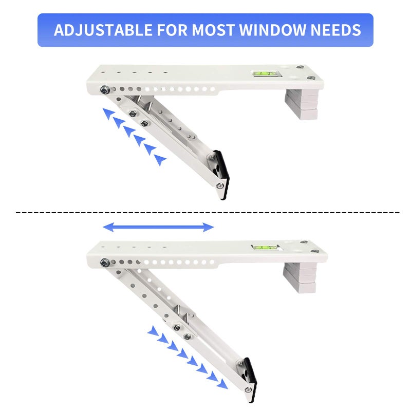 JEACENT AC Window Air Conditioner Support Bracket Light Duty, Up to 85 lbs - Image 3